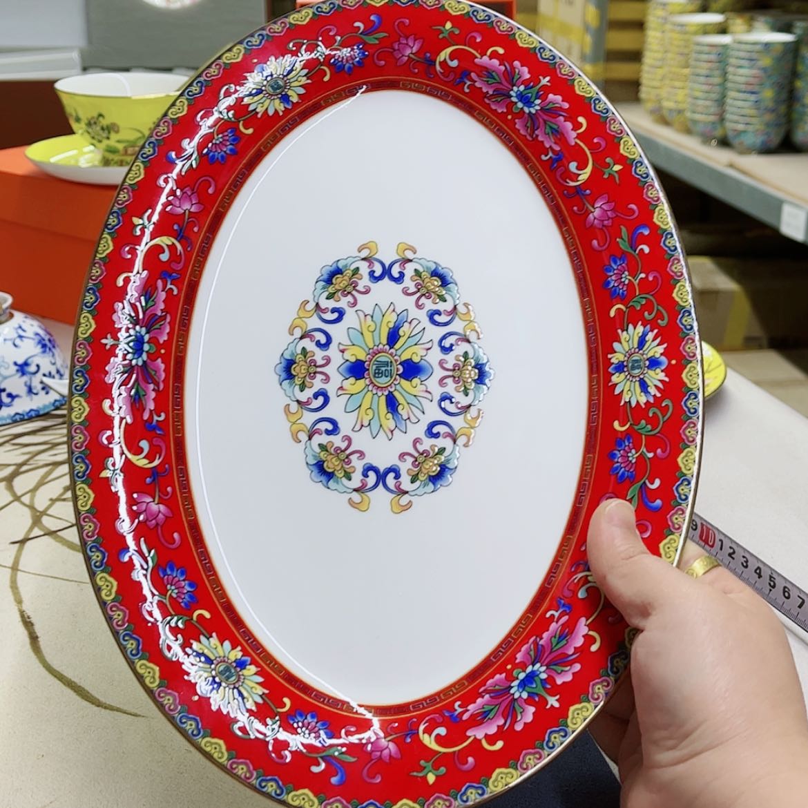 【闪购商品】珐琅12英寸1红。。。。。