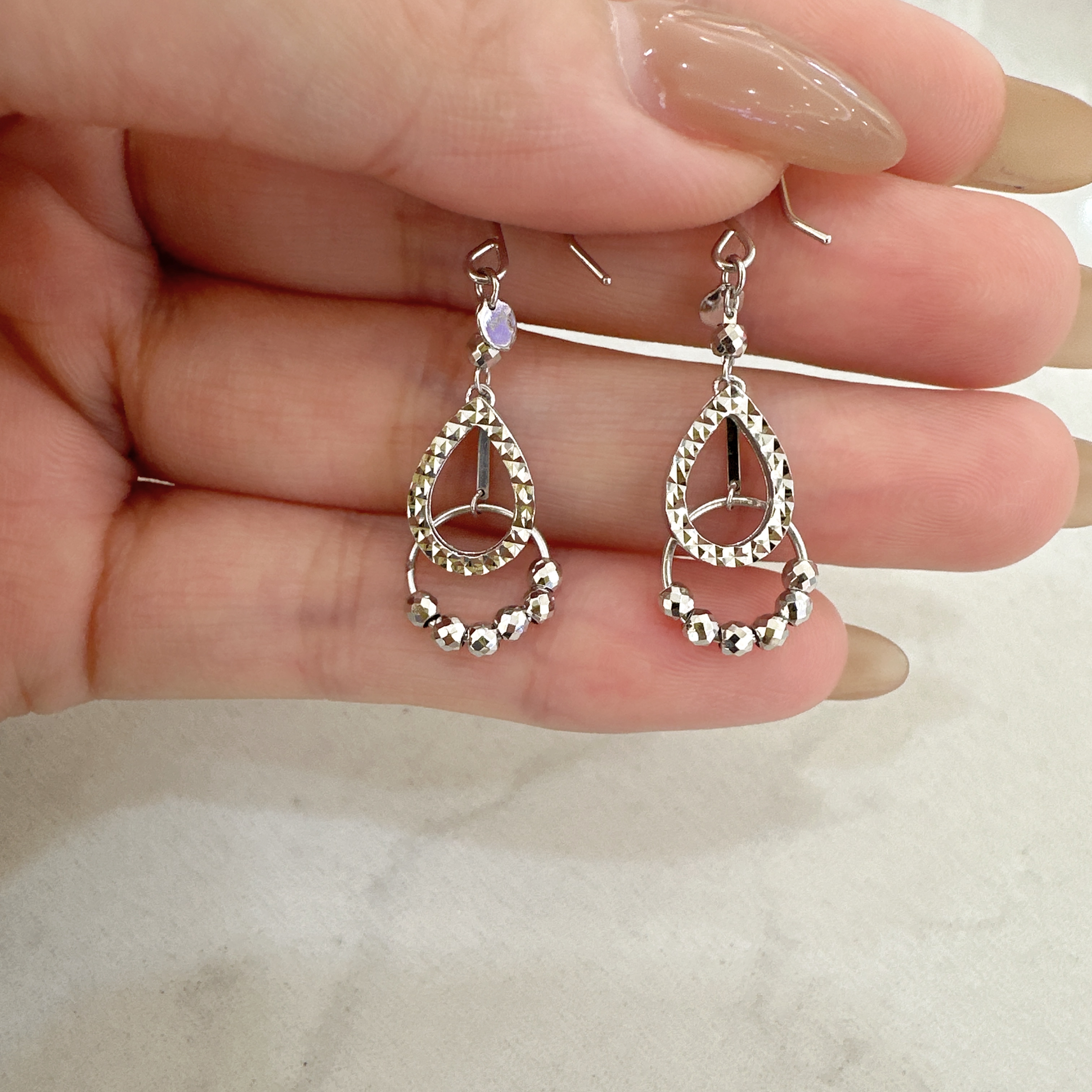 不退不换   铂金950耳饰4.23克气质百搭耳环