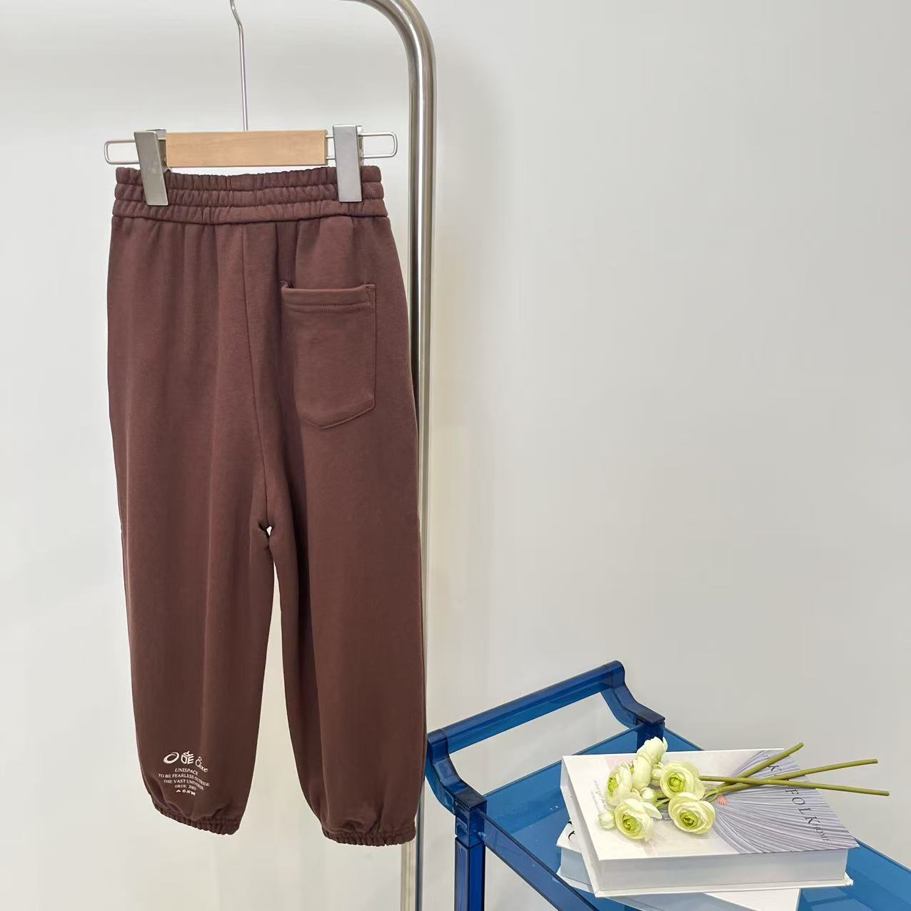 秋冬男童女童长裤咖啡 1342卓系