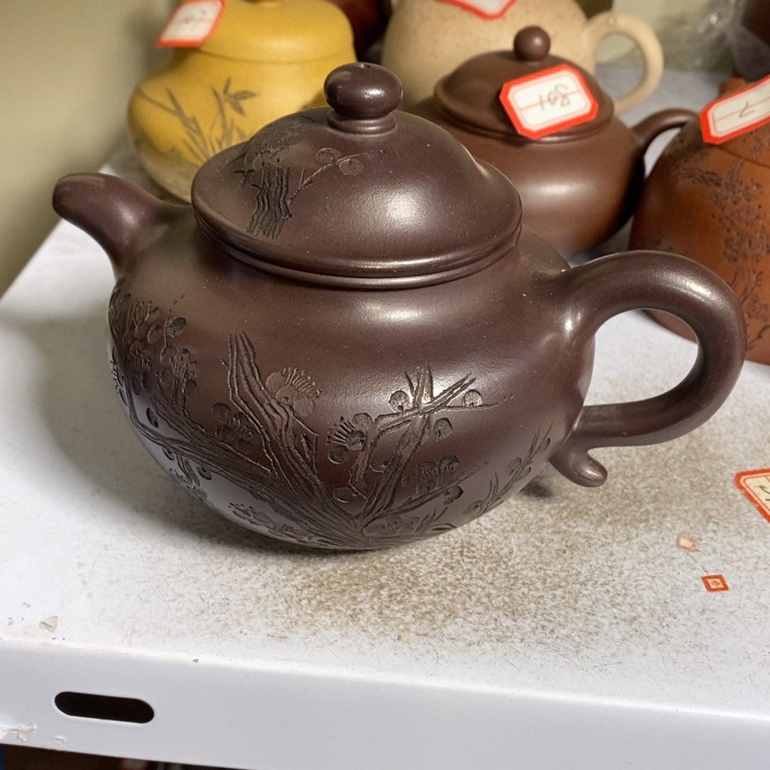 紫砂茶壶原矿手工153