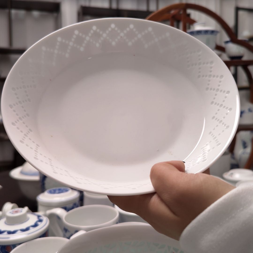 陶瓷星耀8寸深盘两只装