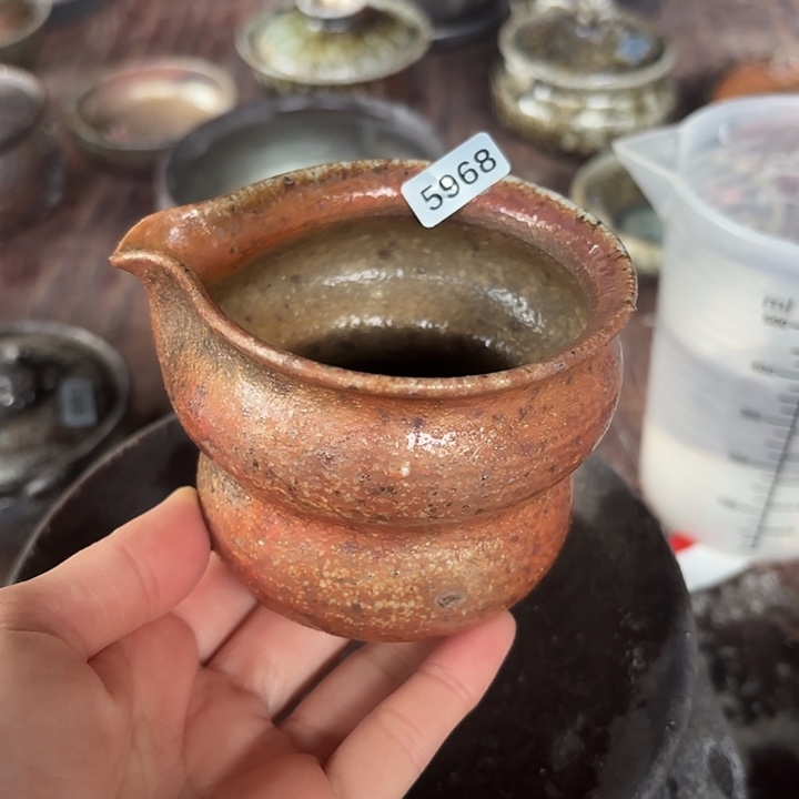 刘***起茶盏源头柴烧好货多5968