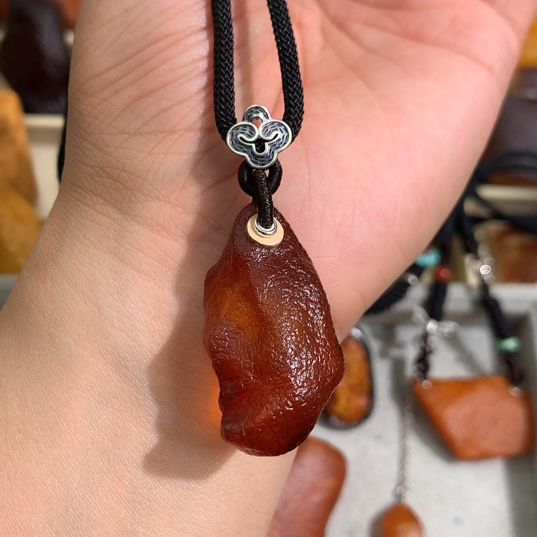 蜜蜡裸石未镶嵌你