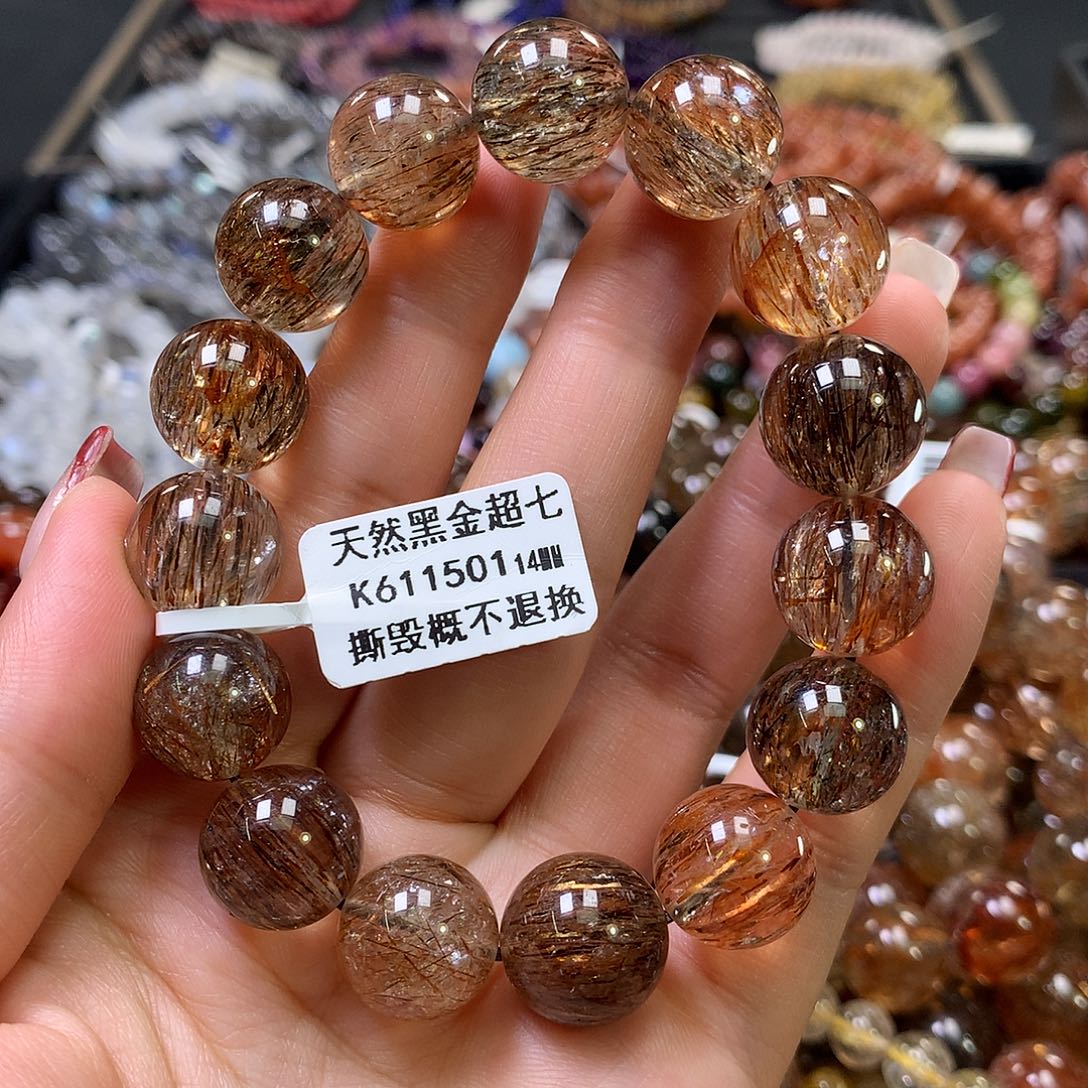 水晶手链未镶嵌，