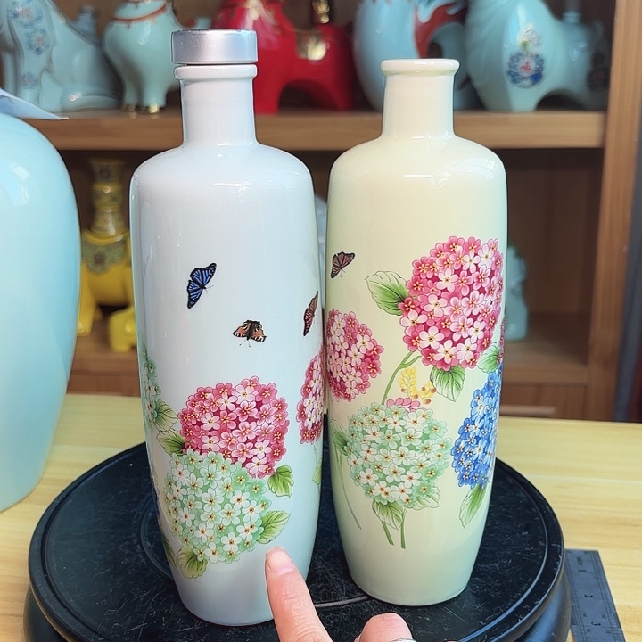 1斤绣球花10个 2个颜色各5个 特价清仓