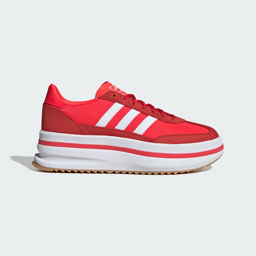 adidas三叶草视频同款SL72 STACK夏季轻薄透气厚底「T头鞋」JR0915