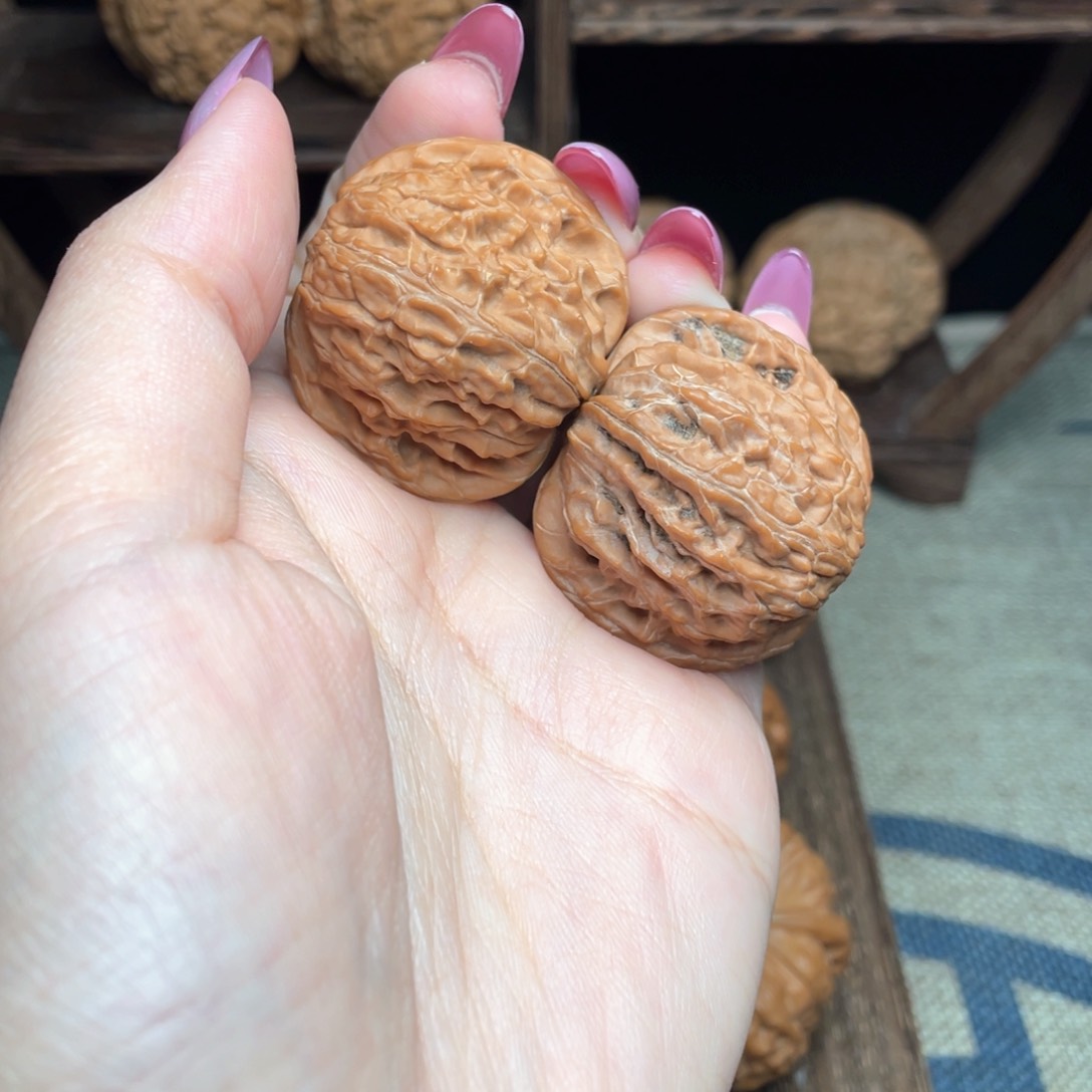 文玩核桃吊坠37全品磨盘