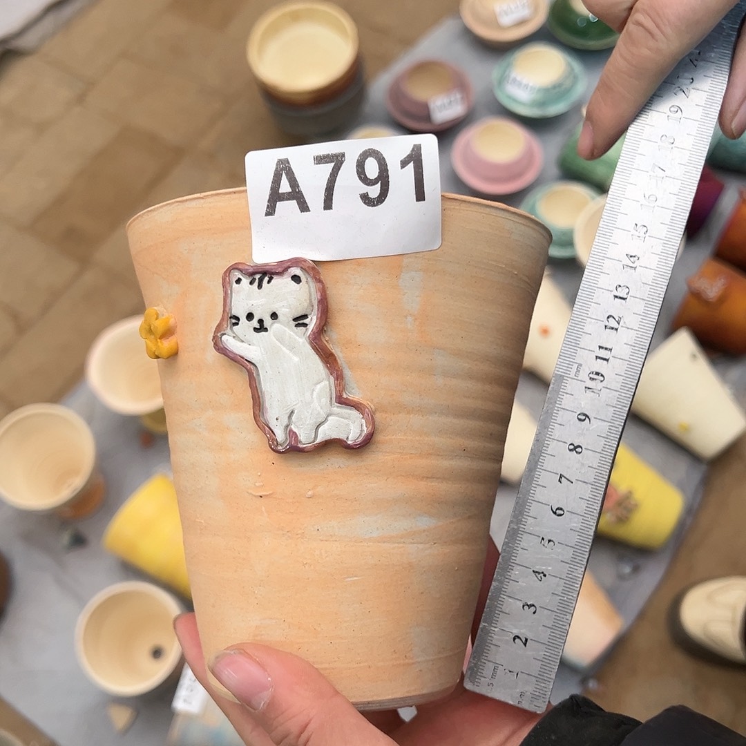 046景德镇陶瓷口14高18微瑕