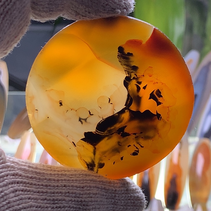 未镶嵌玛瑙/玉髓珠宝半成品150