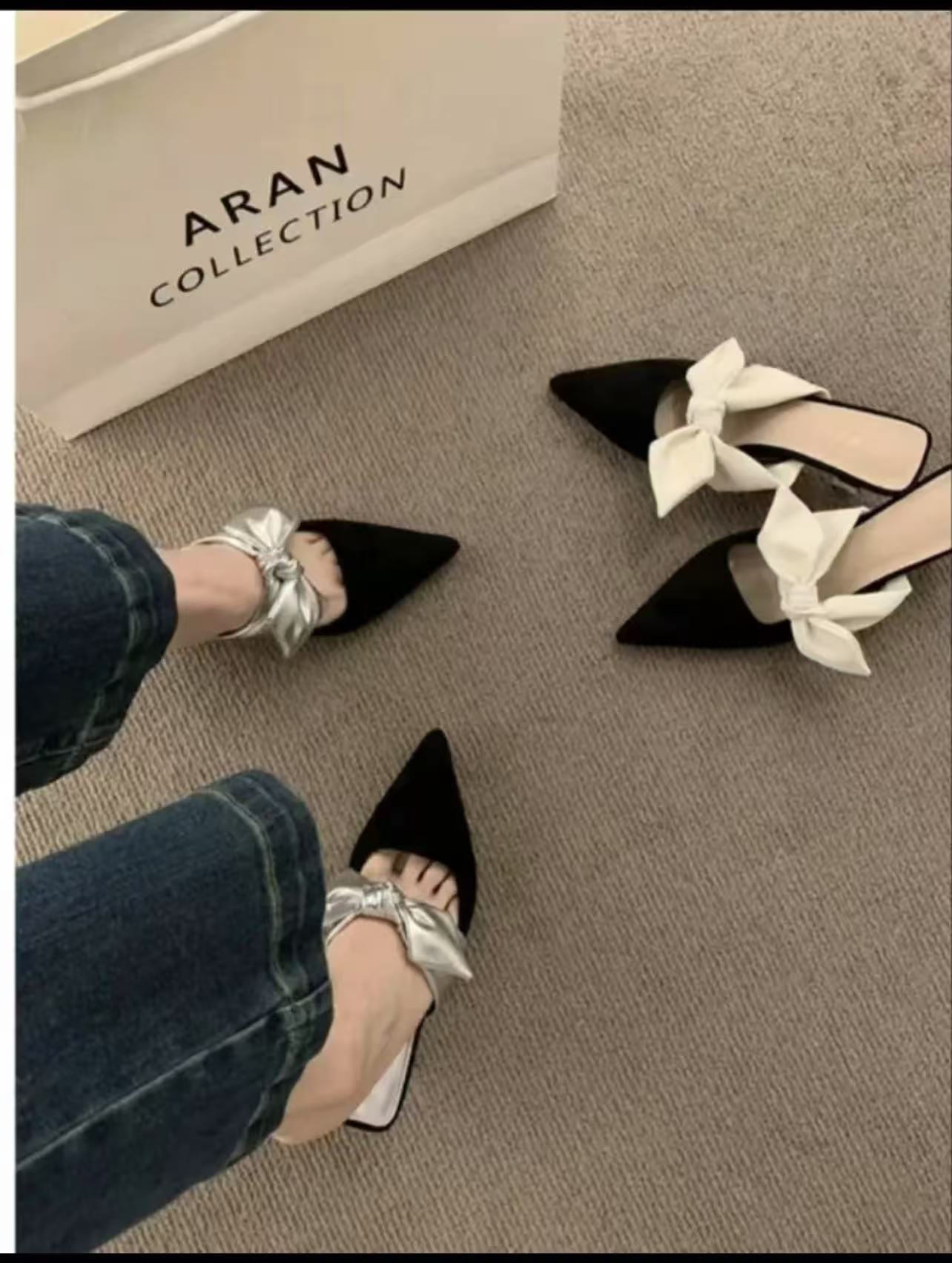 99-199一字扣带款平底仙女风一字带凉鞋修面皮春夏外穿胶粘