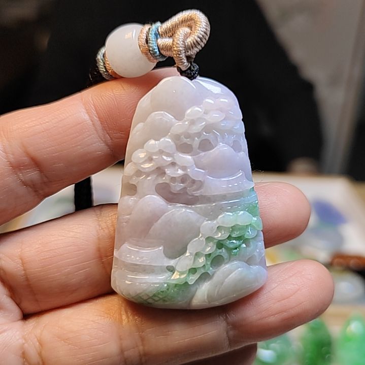 翡翠吊坠(不含链)未镶嵌