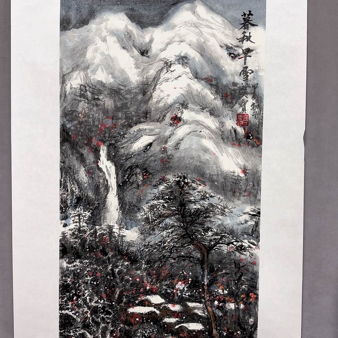 国画国画纯手绘作品请放心去藏