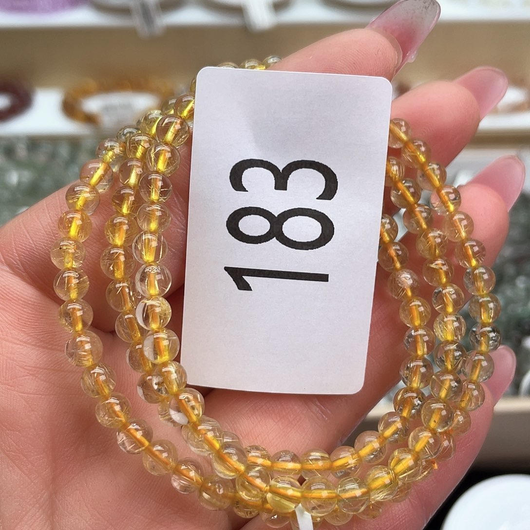 水晶天然手链未镶嵌