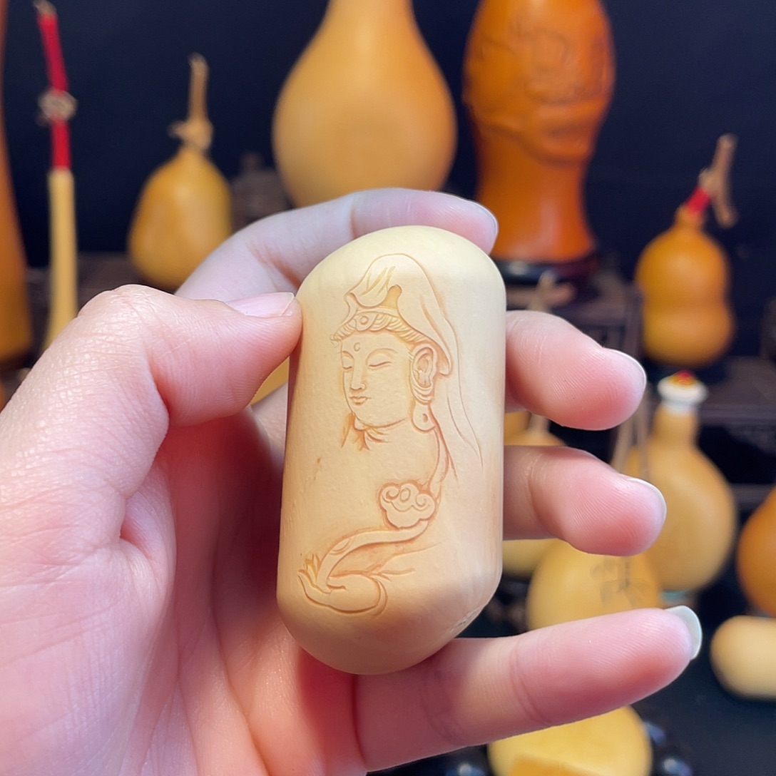 观音押花葫芦葫芦