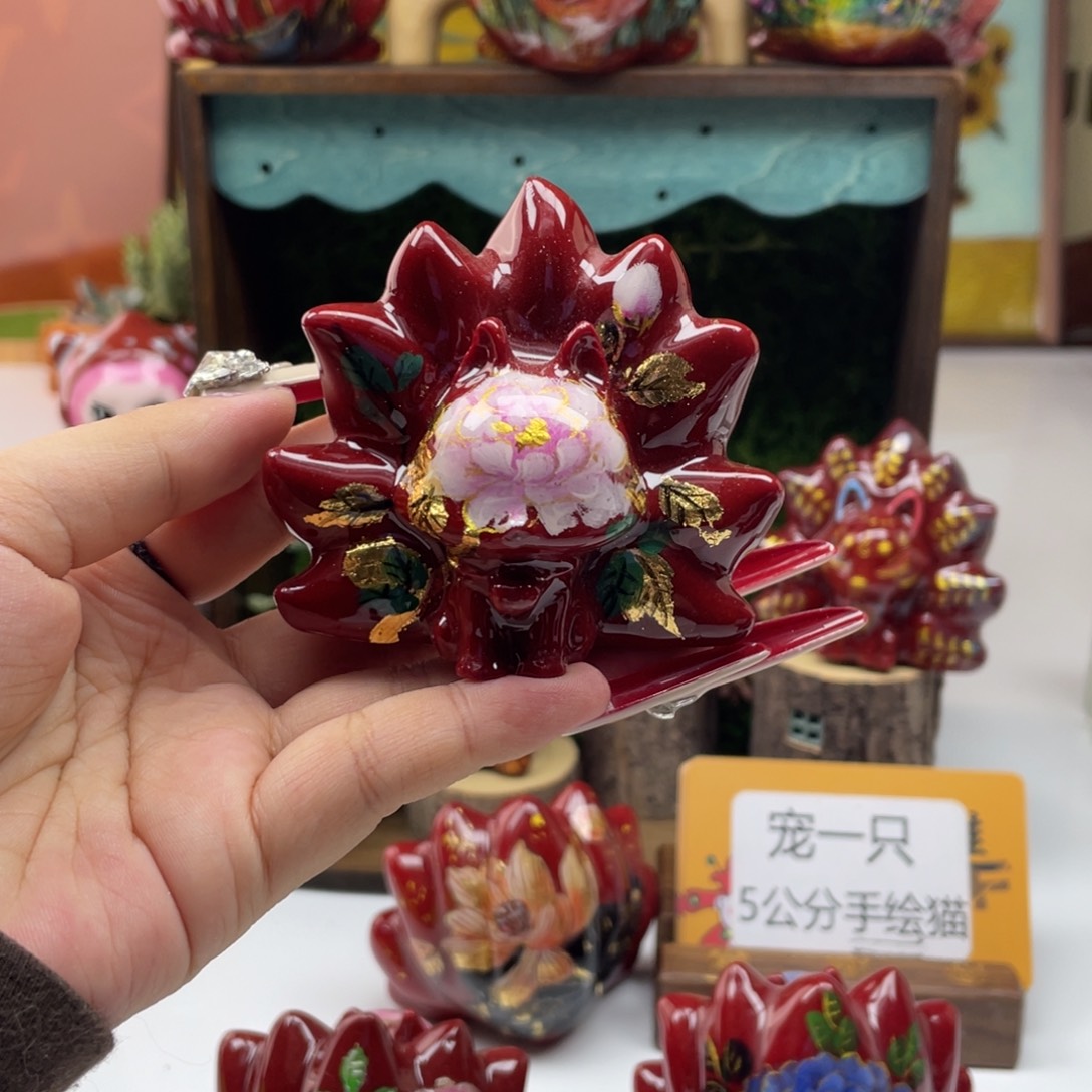 悲***味木手绘花花系列好看款