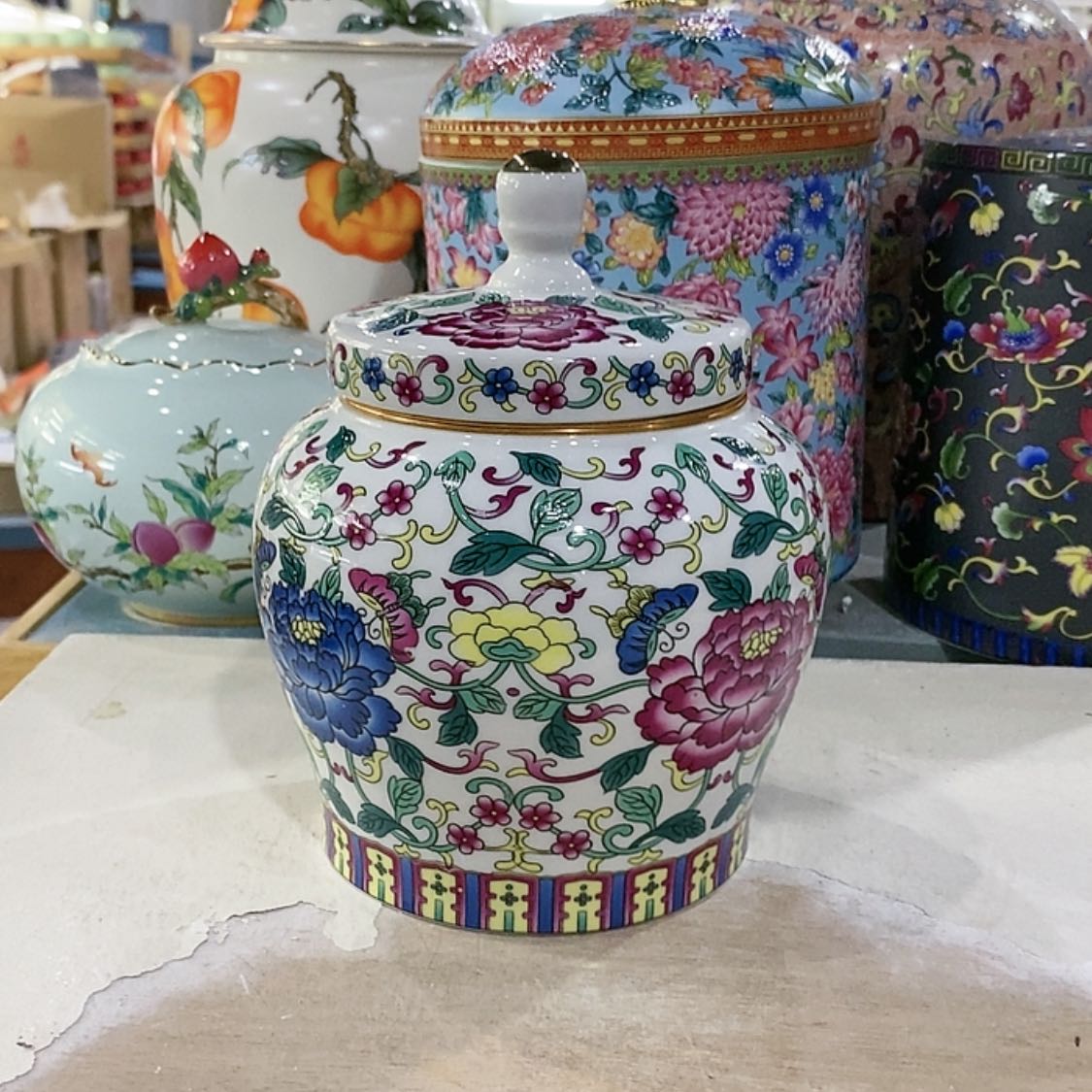 【闪购商品】罐茶叶罐陶瓷茶叶罐
