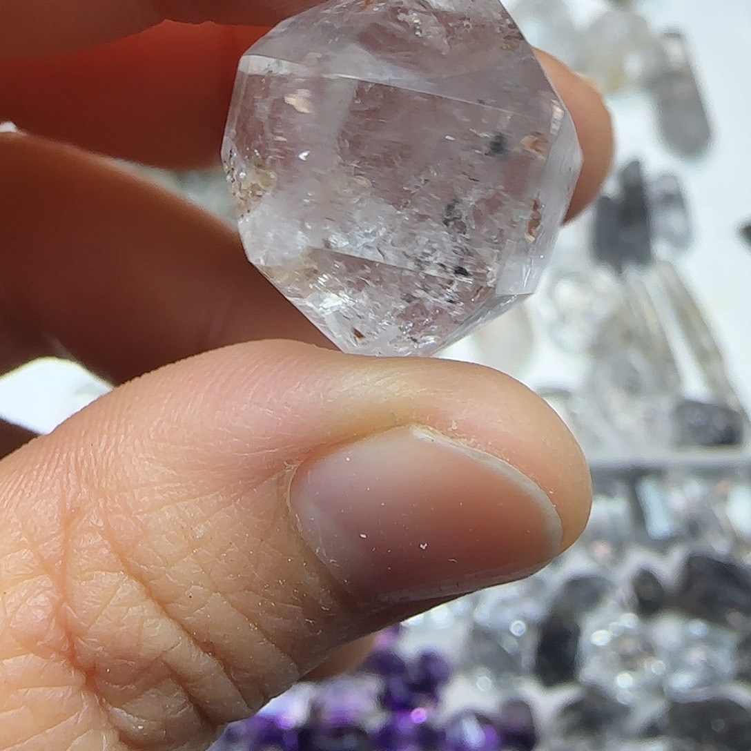 未镶嵌水晶珠宝半成品流沙