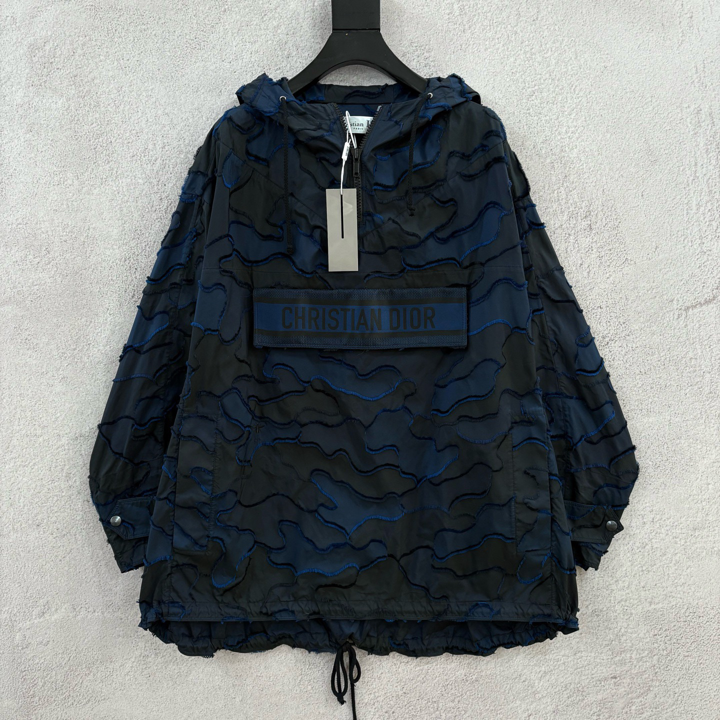 未使用 DIOR/迪奥 迷彩连帽加厚外套 S码 YH21342