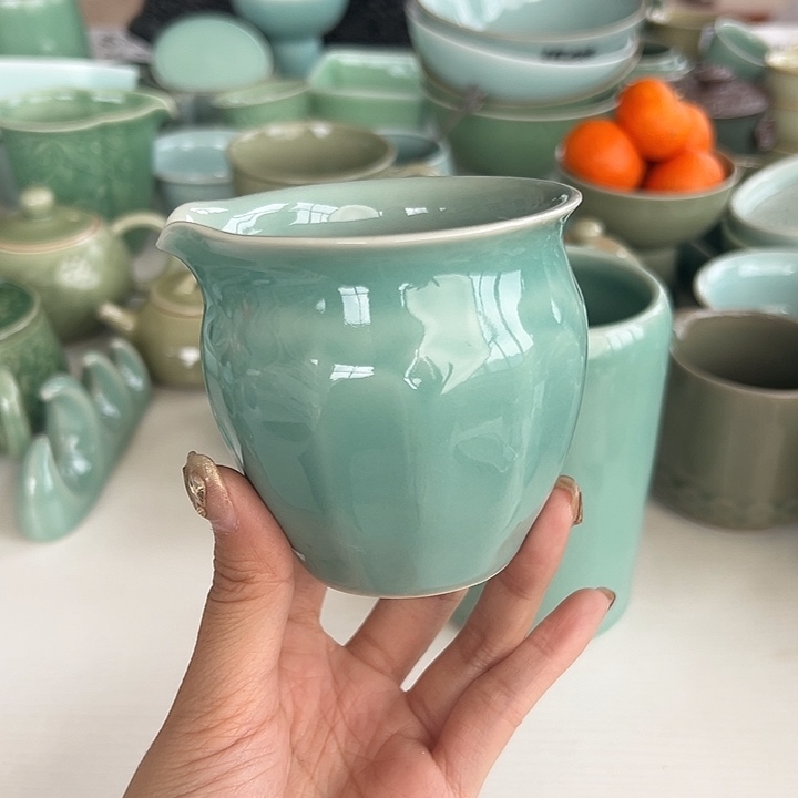 小米茶器龙泉青瓷