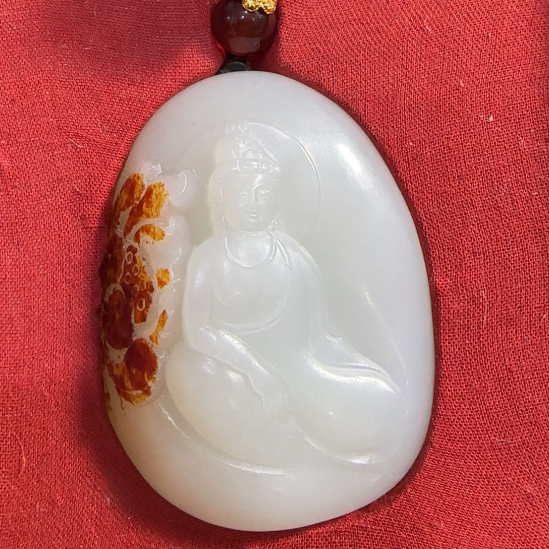 和田玉挂件未镶嵌