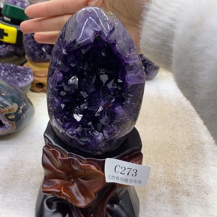 水晶大型摆件（非配饰）未镶嵌叫*姐