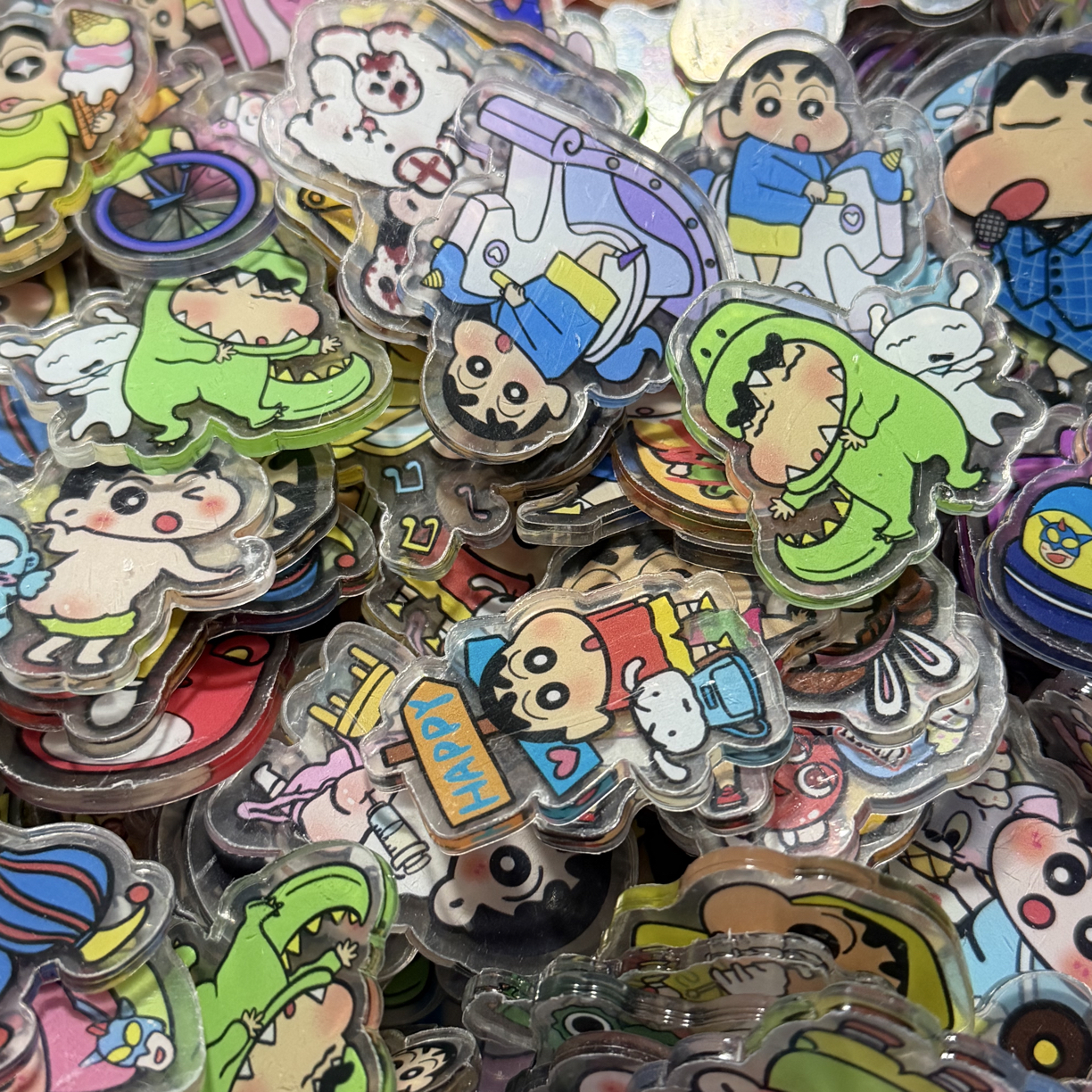 【清】亚克力片片 4cm异形  160片加  可混 不挑款 