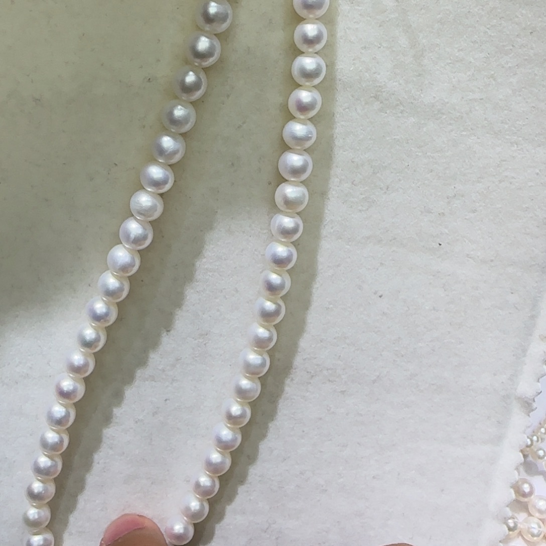 淡水珍珠颈饰未镶嵌7-8无核