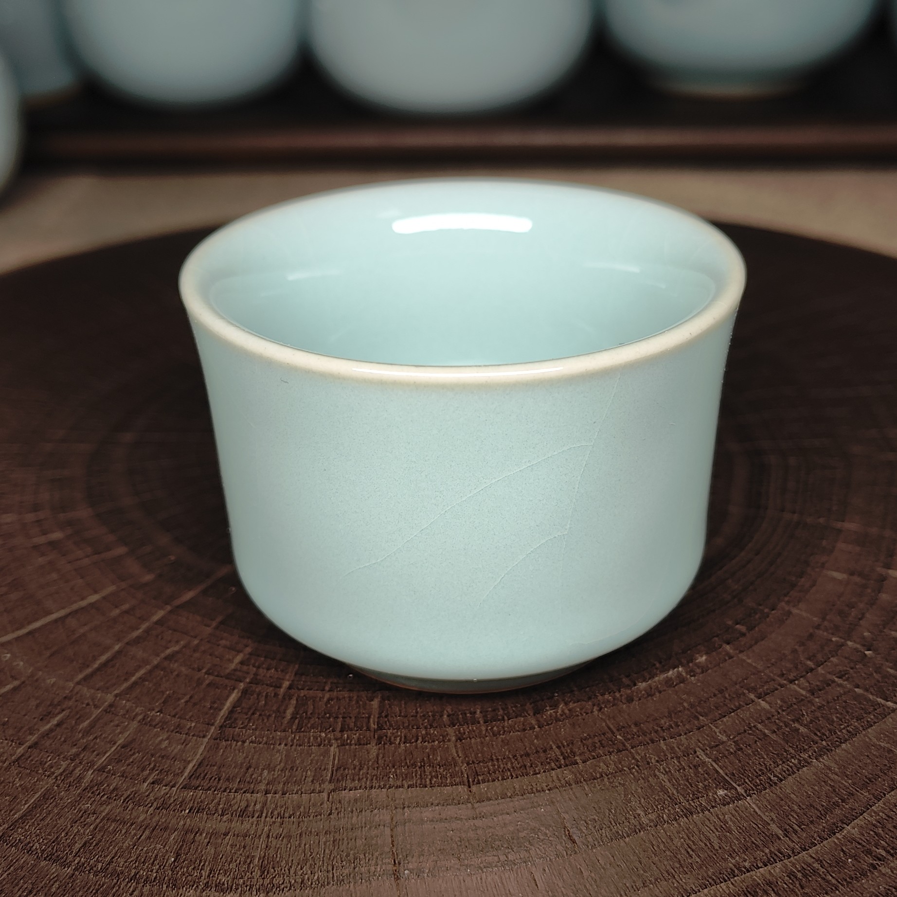 天青釉马蹄杯 非遗传承