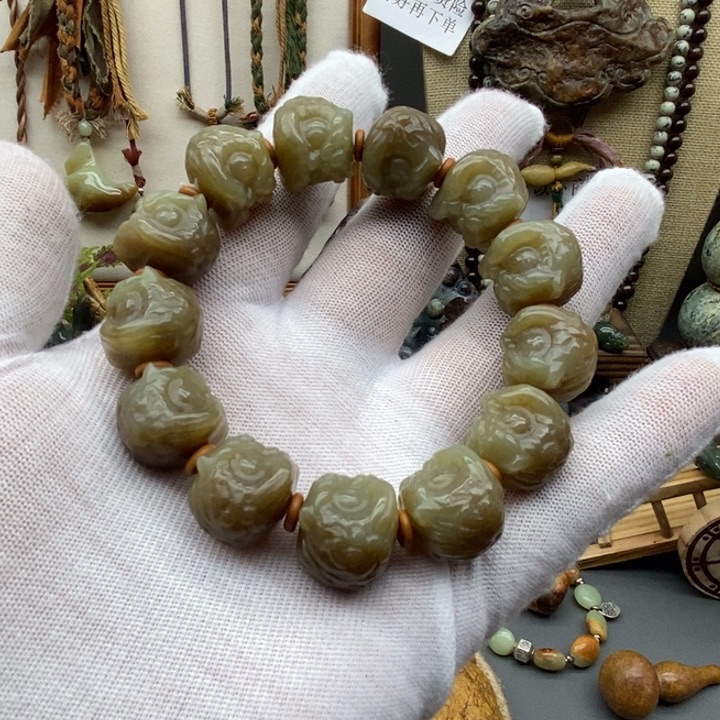 和田玉把件未镶嵌