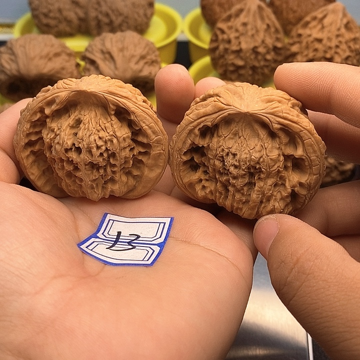 把件文玩核桃48蛇头