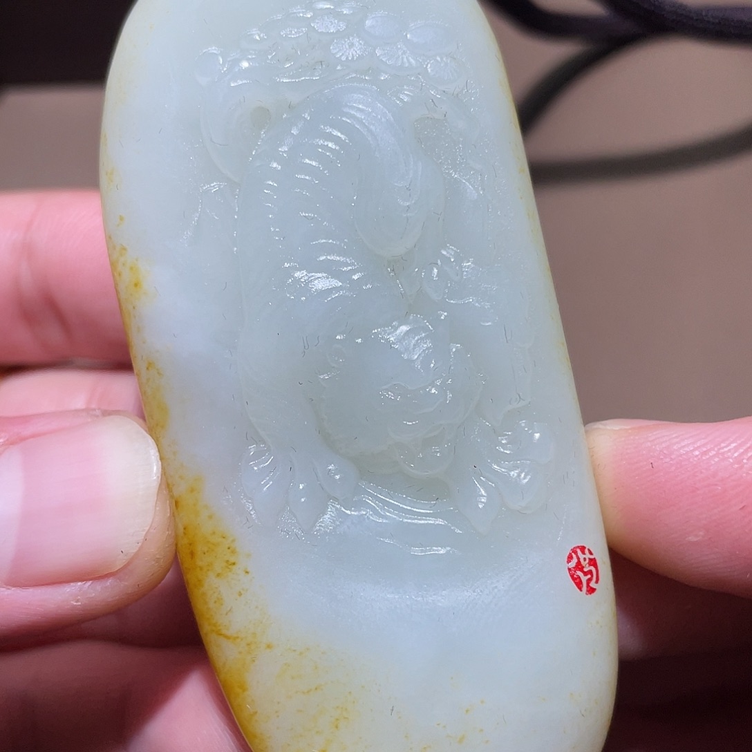 和田玉颈饰未镶嵌d 1