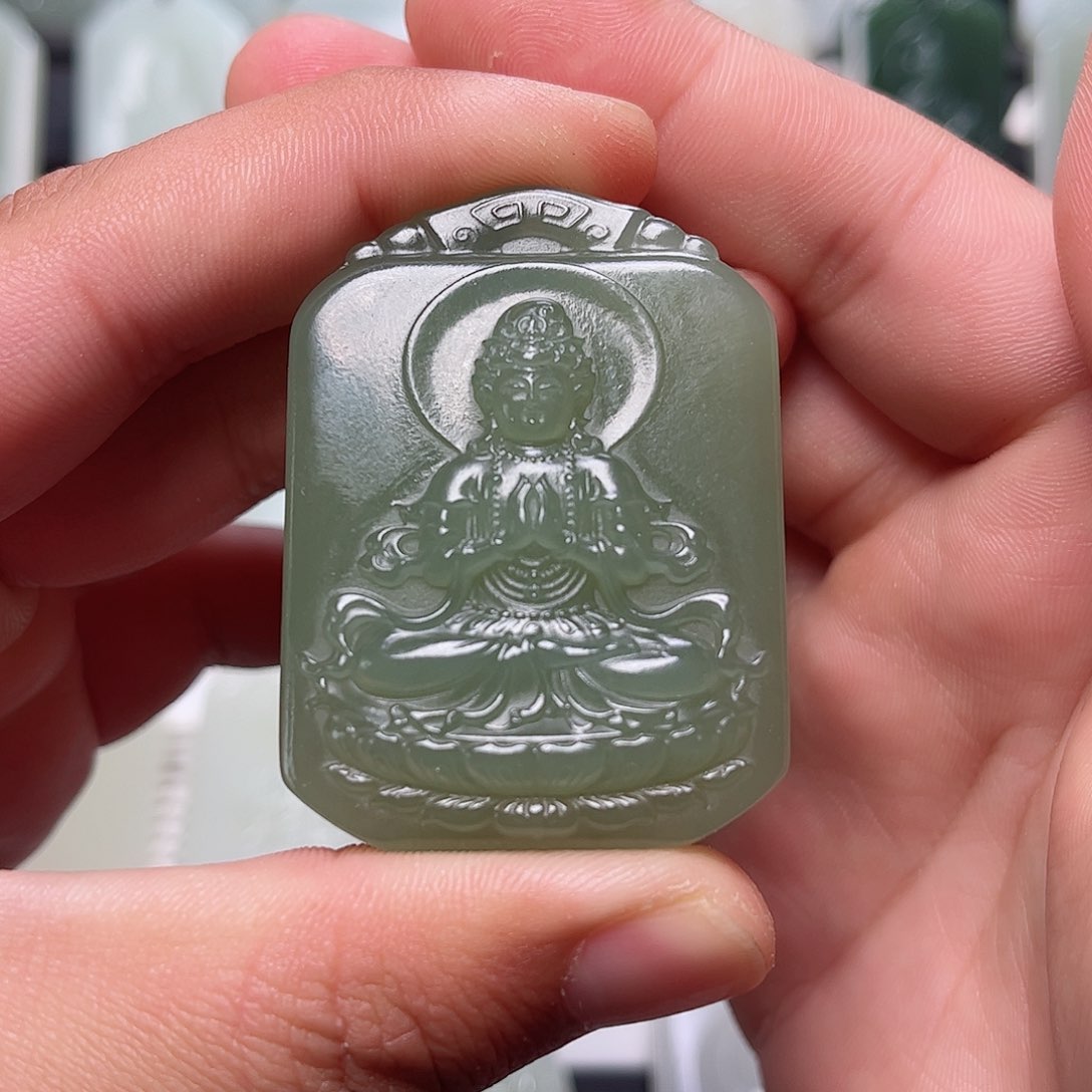 和田玉挂件未镶嵌