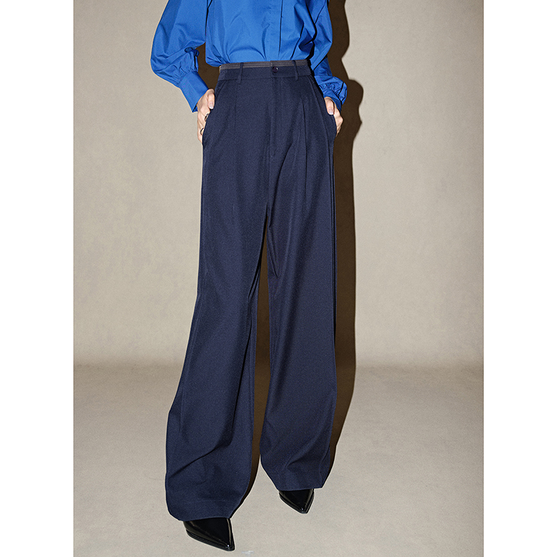 【新品】百搭神裤2025裤子直筒阔腿裤女25081210