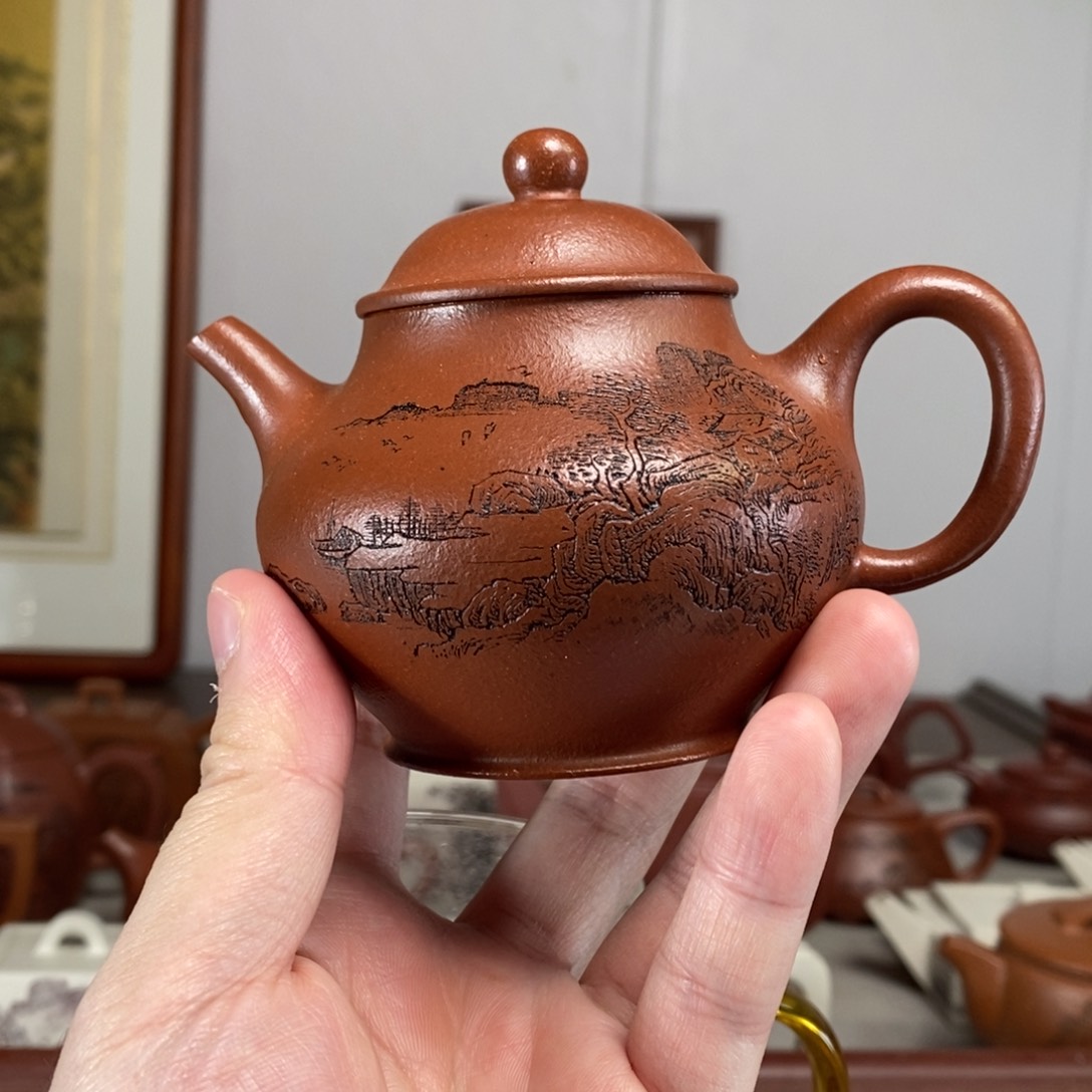 茶壶紫砂原矿泥料传统工艺制作