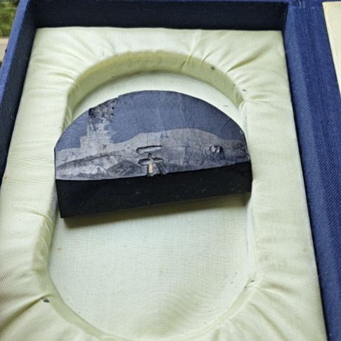 用***3日本回流老墨一锭百选墨