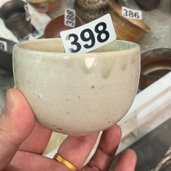 柴烧茶具茶杯大放漏