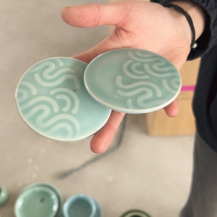 小米茶器龙泉青瓷