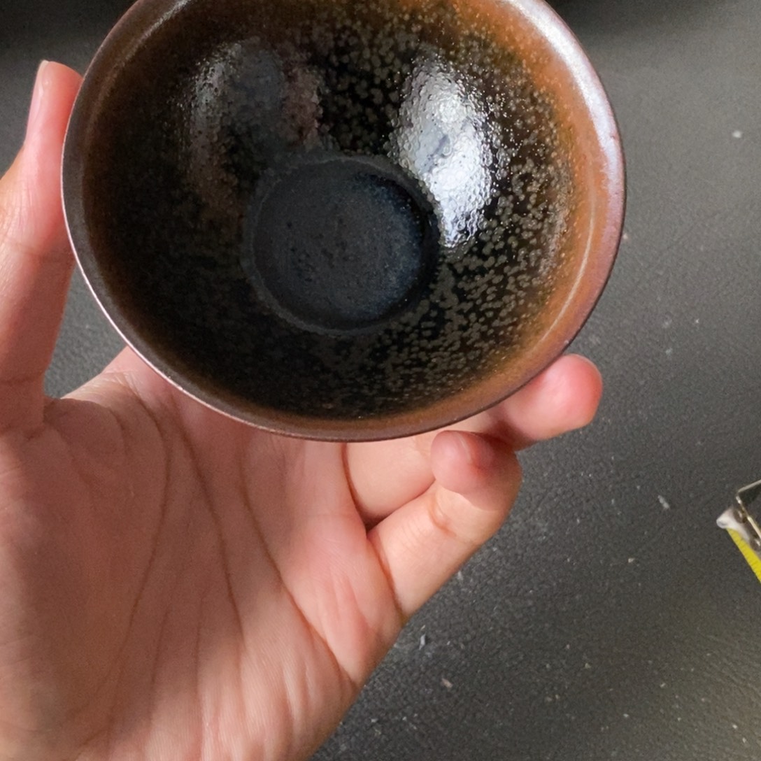 陶***画茶盏建盏主人杯一只