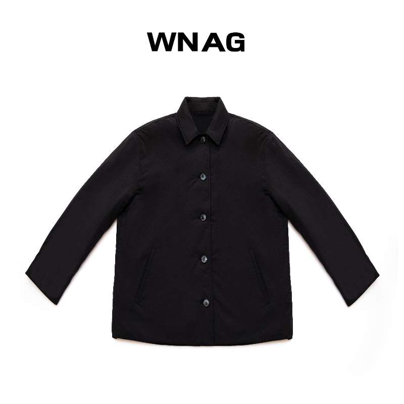 WNAG女装时尚休闲白鹅绒羽绒外套yj05253