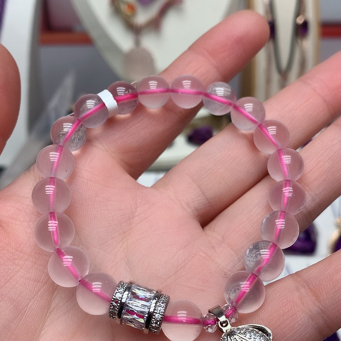 芙蓉石福利款手串9m m未镶嵌