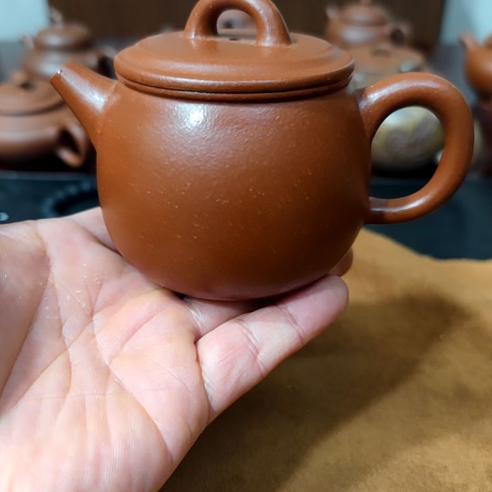 紫砂茶壶宜兴紫砂壶半手工精工拍打