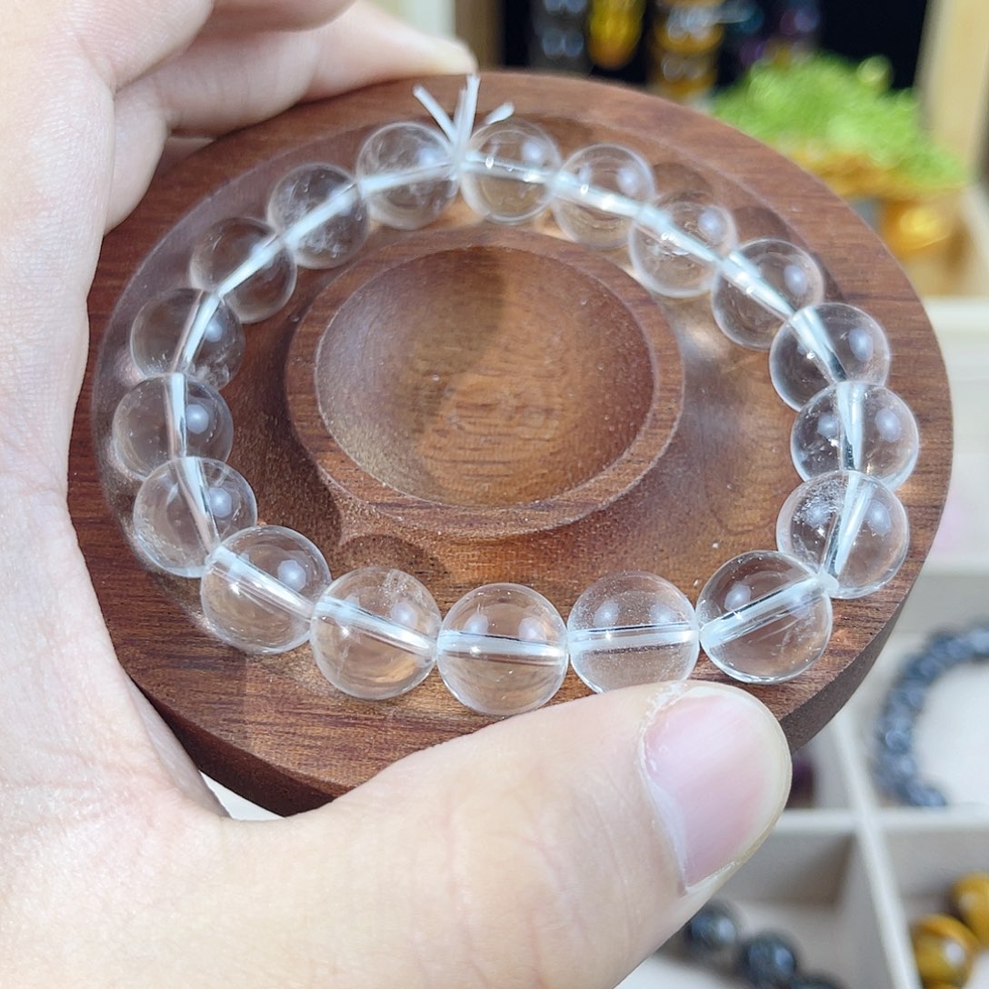 水晶手链未镶嵌白水晶