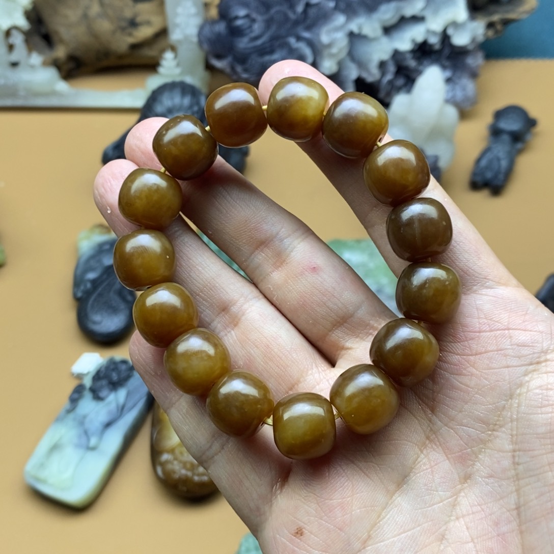 和田玉挂件定制未镶嵌老*号