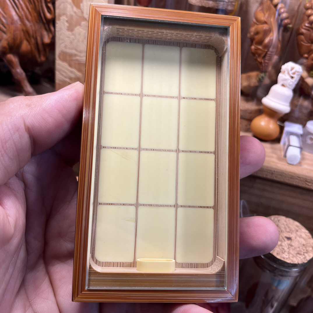 曹自康康盒老蜜胺老玉竹黄蛉盒规格60*111*21海派虫具鸣补差价