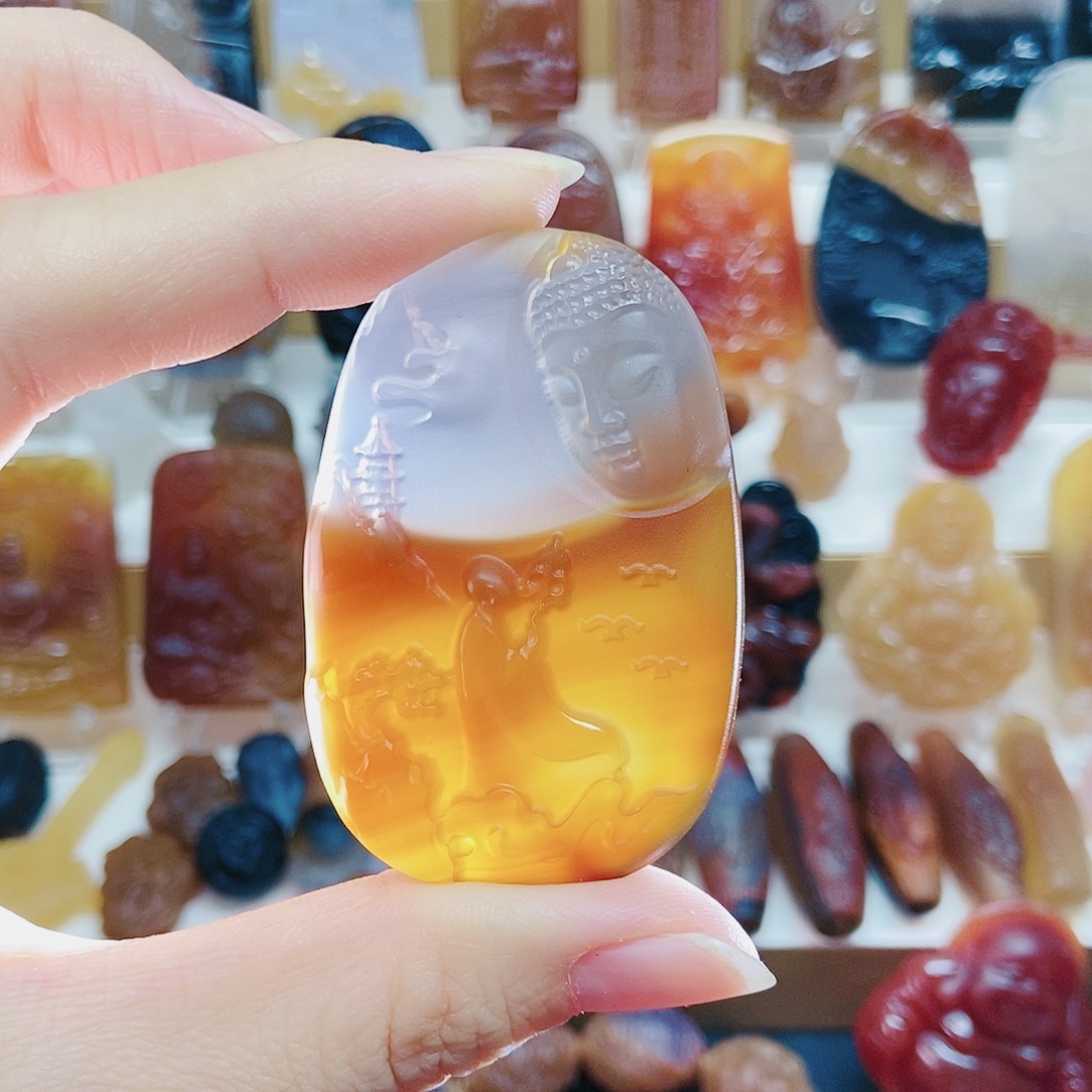 玛瑙/玉髓颈饰未镶嵌