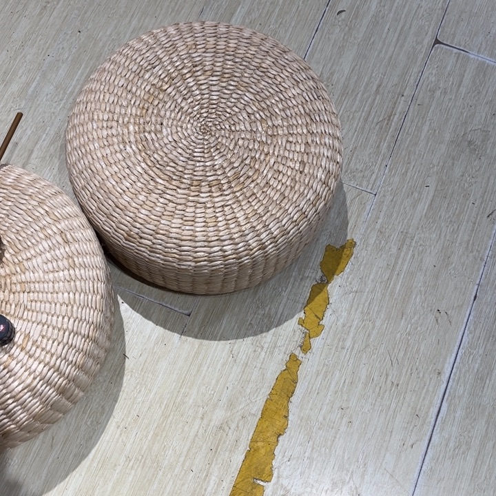 藤中古工艺品摆件