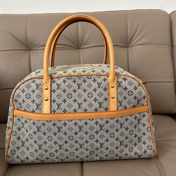 95新 LV 路易威登LV丹宁保龄球手提包