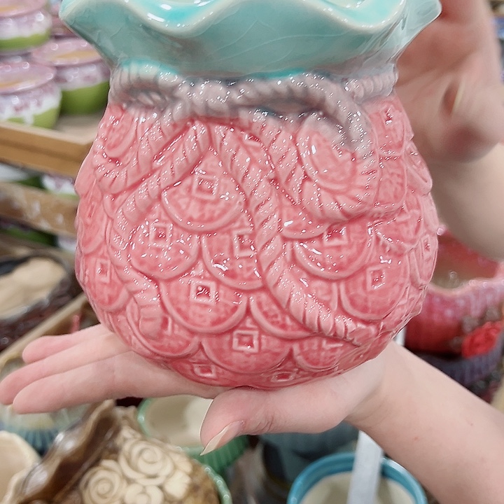 有孔.凑满10元发货多肉陶瓷花盆！