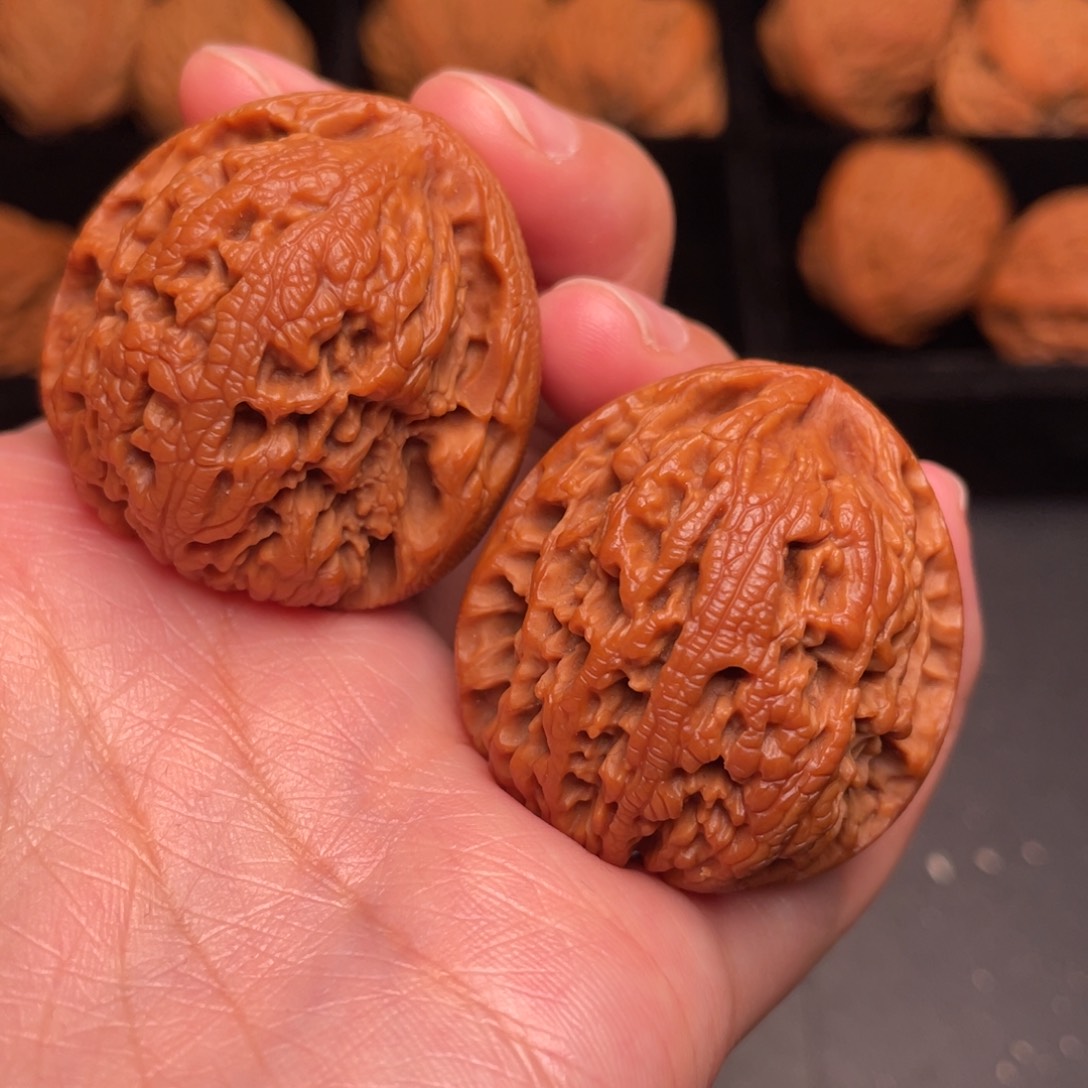 文玩核桃把件秦岭文玩核桃文玩