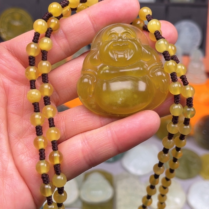 未镶嵌岫玉吊坠(赠链)?****?